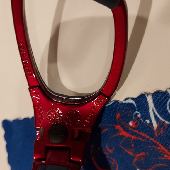 Like New Liberty Morpheus F8803 Protective Frames 125 Glasses W/ Case - Picture 5 of 16